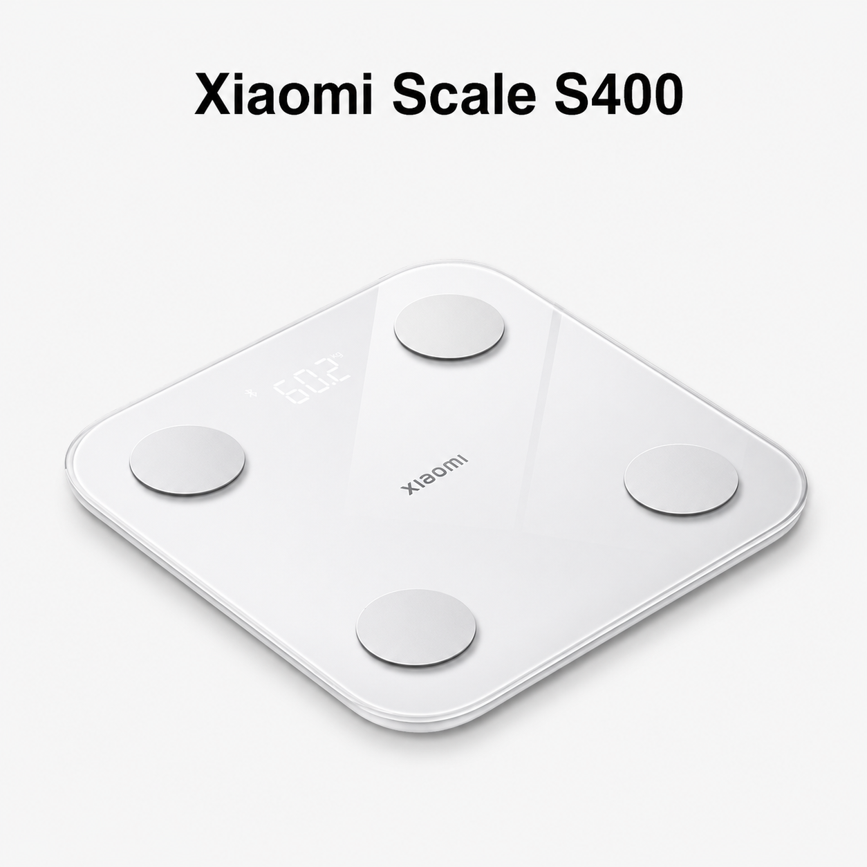 Ready4Handy™ | Xiaomi Mi Body Composition Scale S400 Körperfett Waage White, BHR7793GL