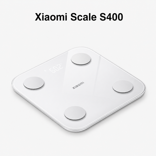 Ready4Handy™ | Xiaomi Mi Body Composition Scale S400 Körperfett Waage White, BHR7793GL