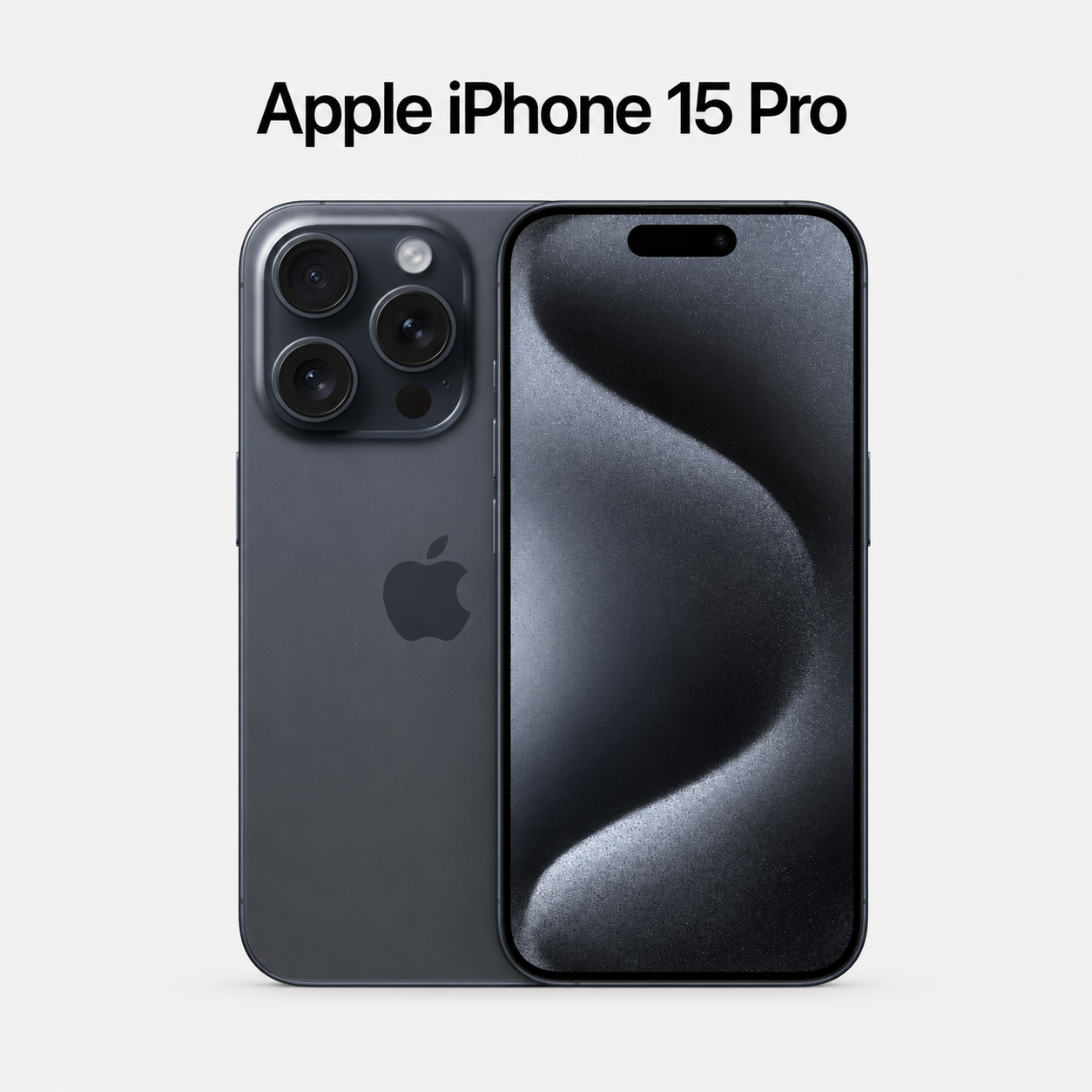 Apple iPhone 15 Pro 256GB, Blue Titanium, refurbished