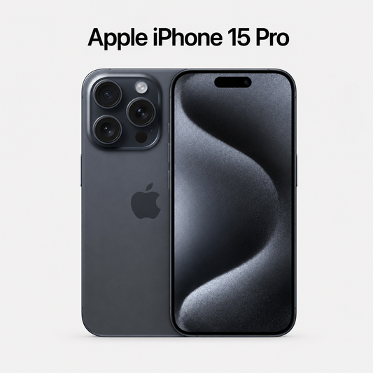 Apple iPhone 15 Pro 256GB, Blue Titanium, refurbished
